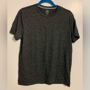 Men's Gray T-Shirt crew neck heathered soft